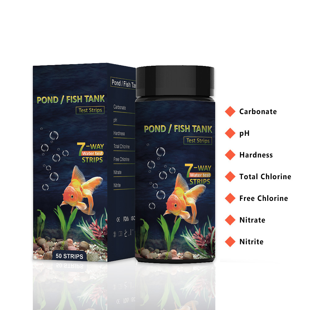 Water Testing Kit - Paski testowe do akwarium 7 w