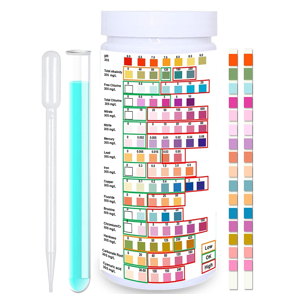Test wody paski do wody pitnej – Water Testing Kit recenzja i cena