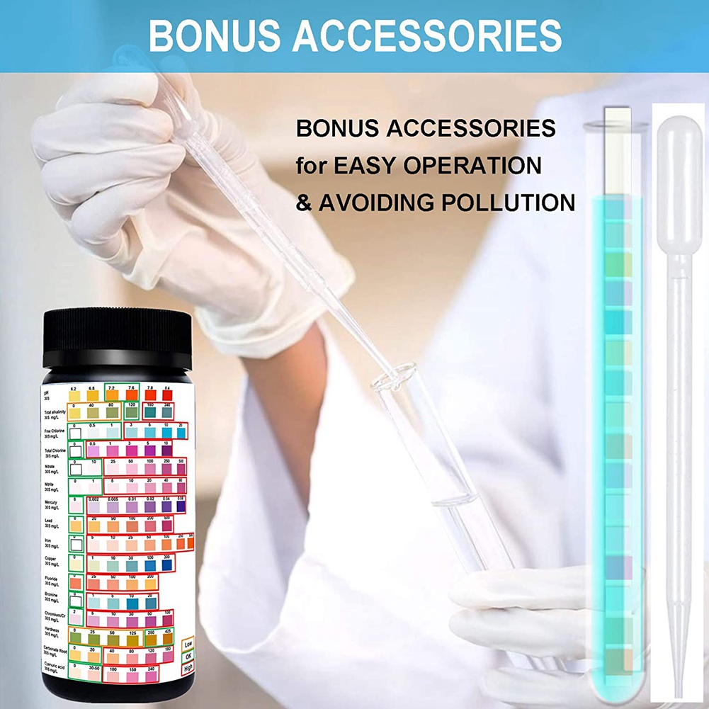 Test wody paski do wody pitnej – Water Testing Kit recenzja i cena