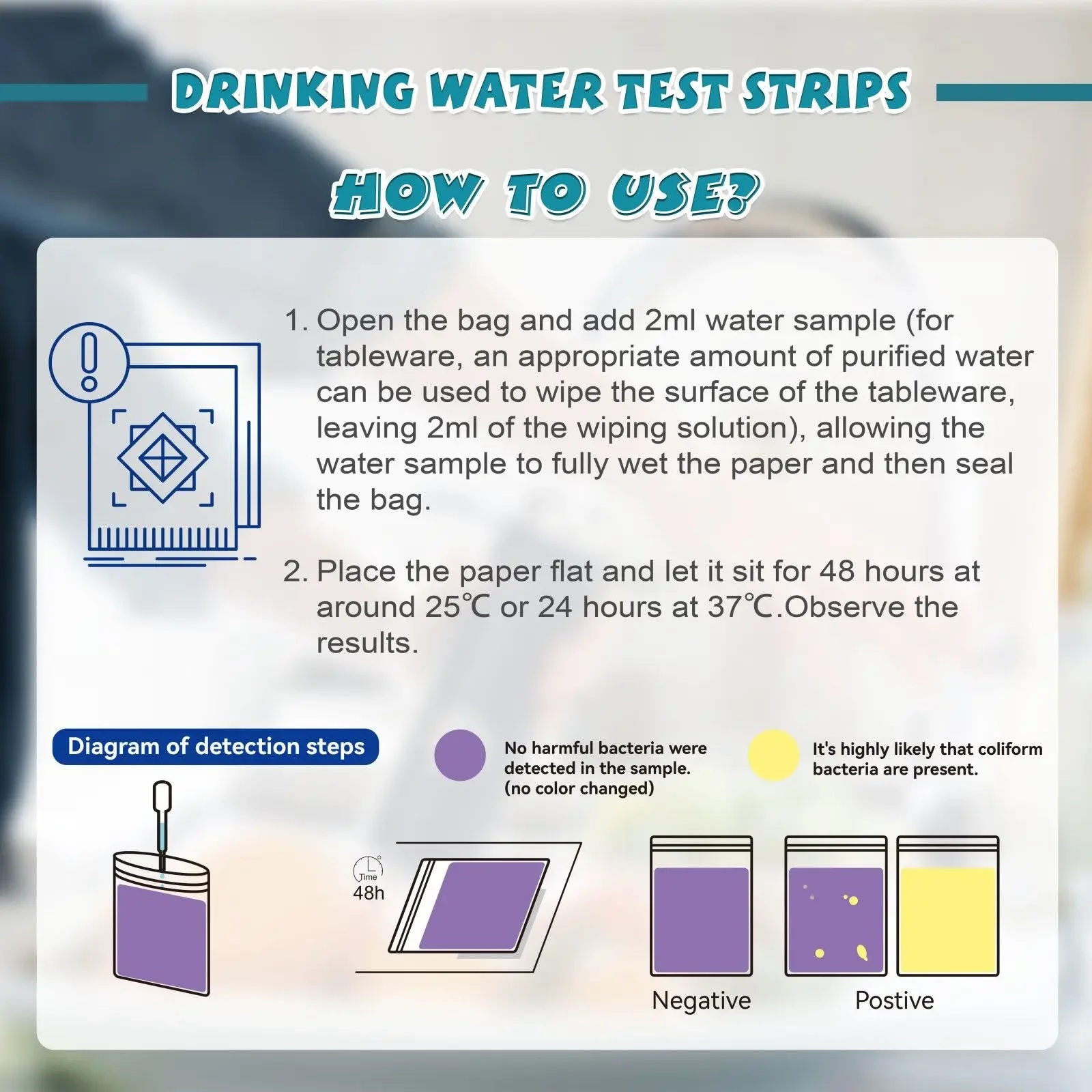 Paski testowe do wody YAGO 20  – Water Testing Kit recenzja i cena