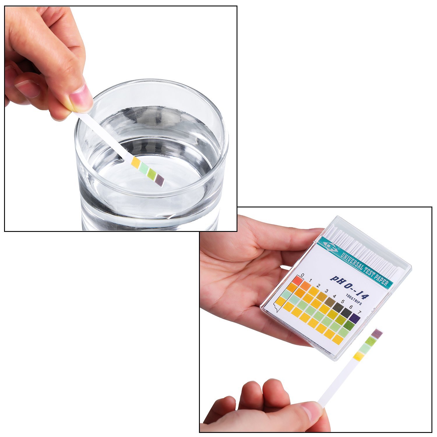 100 pasków 0-14 PH Alkaliczny  – Water Testing Kit recenzja i cena