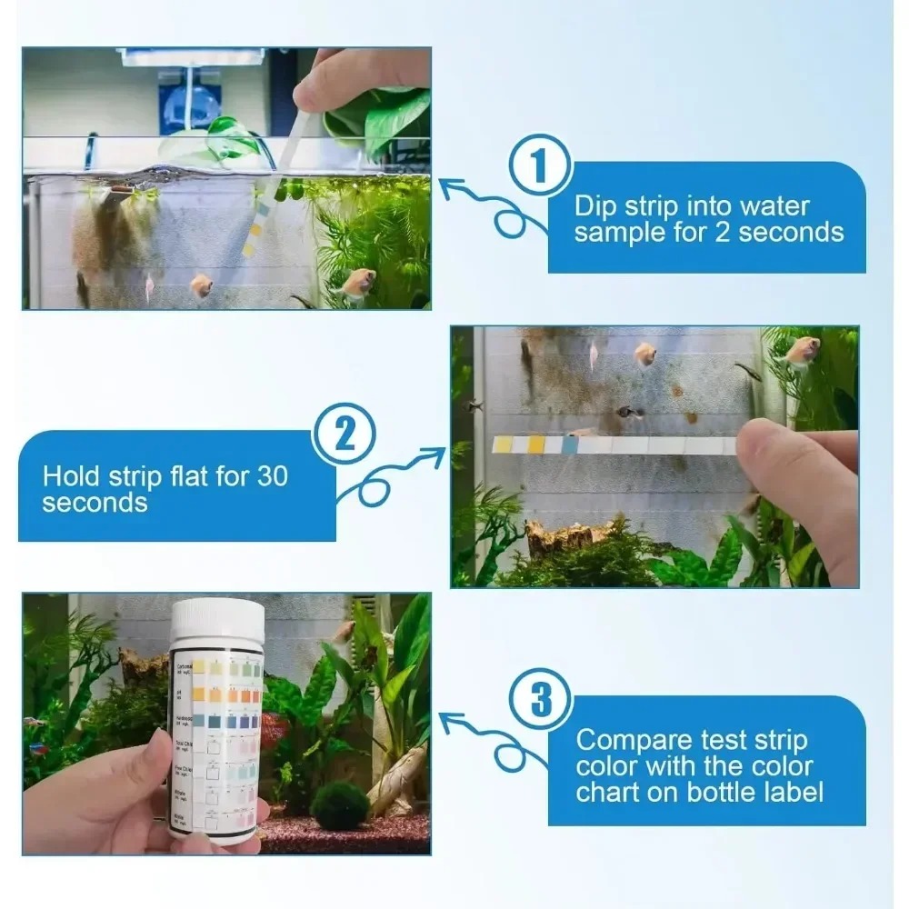 Paski testowe do akwarium PH Z – Water Testing Kit recenzja i cena
